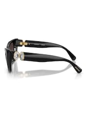Swarovski Black 0Sk6047 Cat Eye Sunglasses - Image 5 of 5