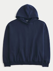 Hollister Blue Branded Boyfriend Hoodie - Image 4 of 4