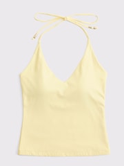 Abercrombie & Fitch Gold Bra Free Snatched Seamless Halter Top - Image 9 of 9
