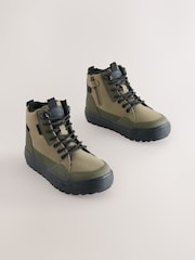Khaki Green Standard Fit (F) Skate Cleat High Top Boots - Image 1 of 6
