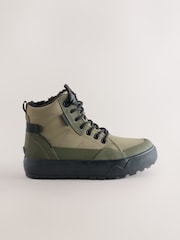 Khaki Green Standard Fit (F) Skate Cleat High Top Boots - Image 2 of 6