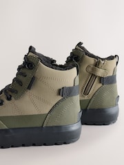 Khaki Green Standard Fit (F) Skate Cleat High Top Boots - Image 4 of 6