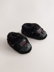 Black Gorilla Novelty Slippers - Image 1 of 5