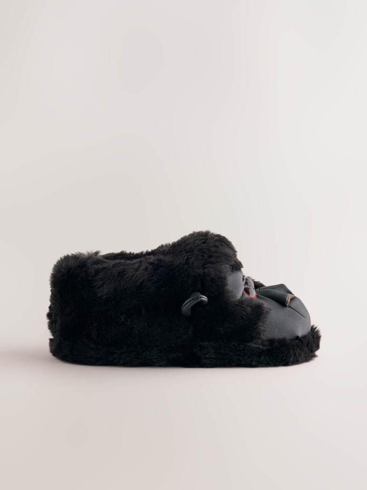 Black Gorilla Novelty Slippers - Image 2 of 5