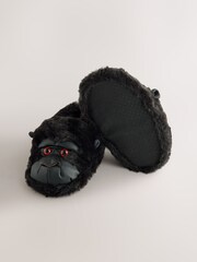 Black Gorilla Novelty Slippers - Image 4 of 5
