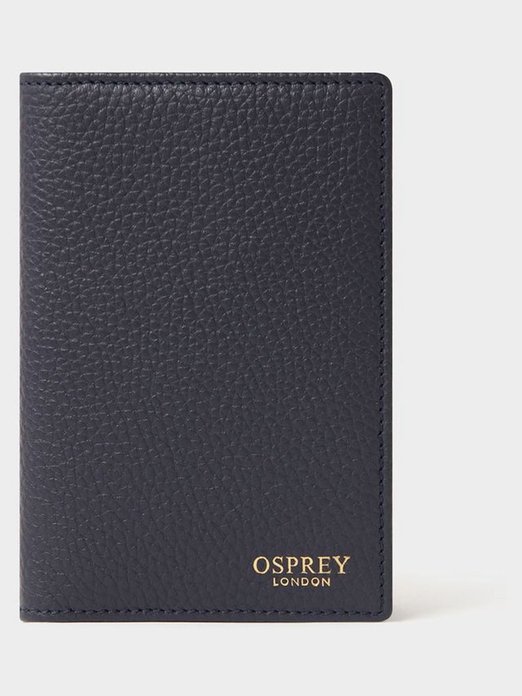 Osprey London Blue The Core Leather Passport Cover - Image 1 of 5