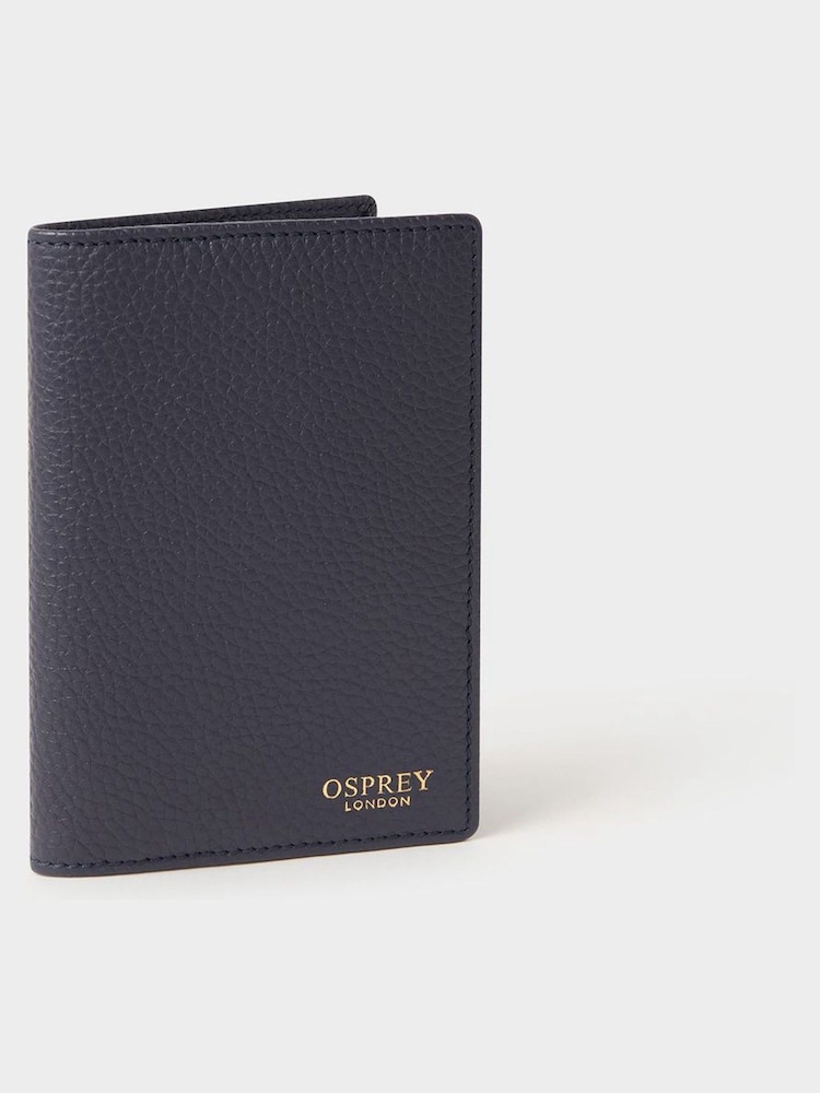 Osprey London Blue The Core Leather Passport Cover - Image 2 of 5