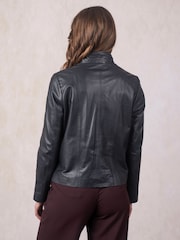 Lakeland Leather Blue Fairbank Jacket - Image 4 of 6