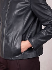 Lakeland Leather Blue Fairbank Jacket - Image 6 of 6