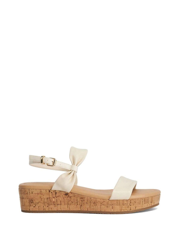 Dune London White Laliz Casual Sandals - Image 1 of 5