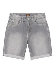 Lee Grey West 5 Pocket Shorts - Image 1 of 3