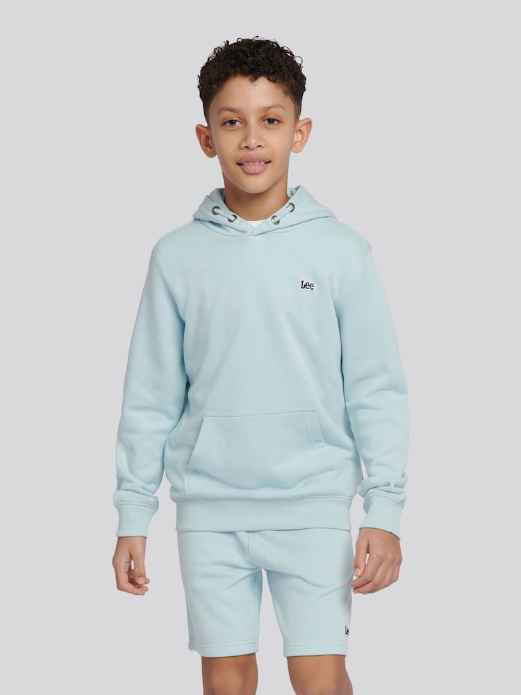 Lee Navy Blazer Badge Hoodie - Image 1 of 6