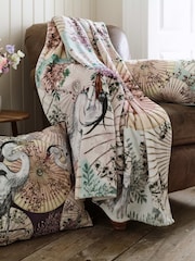 Deyongs Sakura Sunshade Fleece Throw - Image 1 of 3