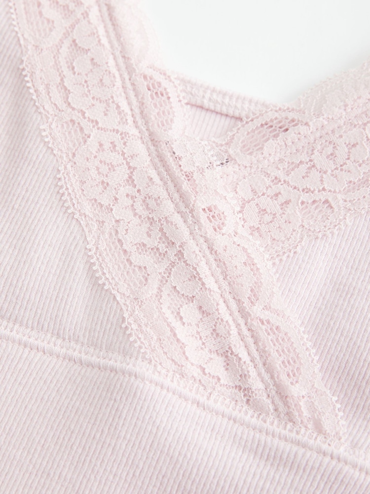 Camisola con ribete de encaje de Hollister - Imagen 5 de 5