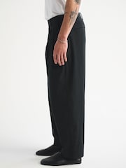 Abercrombie & Fitch plisirane vrećaste pantalone - Slika 3 od 11