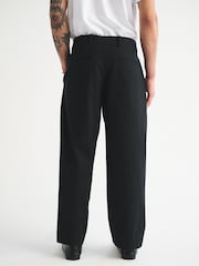 Abercrombie & Fitch plisirane vrećaste pantalone - Slika 4 od 11