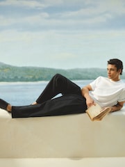 Abercrombie & Fitch plisirane vrećaste pantalone - Slika 6 od 11