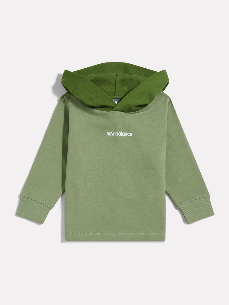 New Balance Green 574 Shoe Graphic FT Hoodie - Image 1 of 4