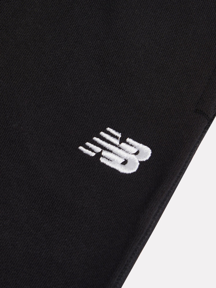 New Balance Black Small Logo Straight Leg Joggers - Image 3 of 3 New Balance Black Small Logo Straight Leg Joggers - Image 3 of 3