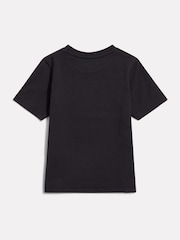 New Balance Black Stacked Logo T-Shirt - Image 2 of 3
