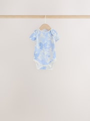 Plava mašna - Short Sleeve Baby Bodysuit 5 Pack - Slika 3 od 12