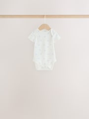 Plava mašna - Short Sleeve Baby Bodysuit 5 Pack - Slika 6 od 12