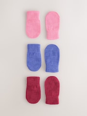 Purple/Pink/Berry - Komplet 3 rokavic Magic Mitts (3mesecev-6let) - Slika 1 iz 3