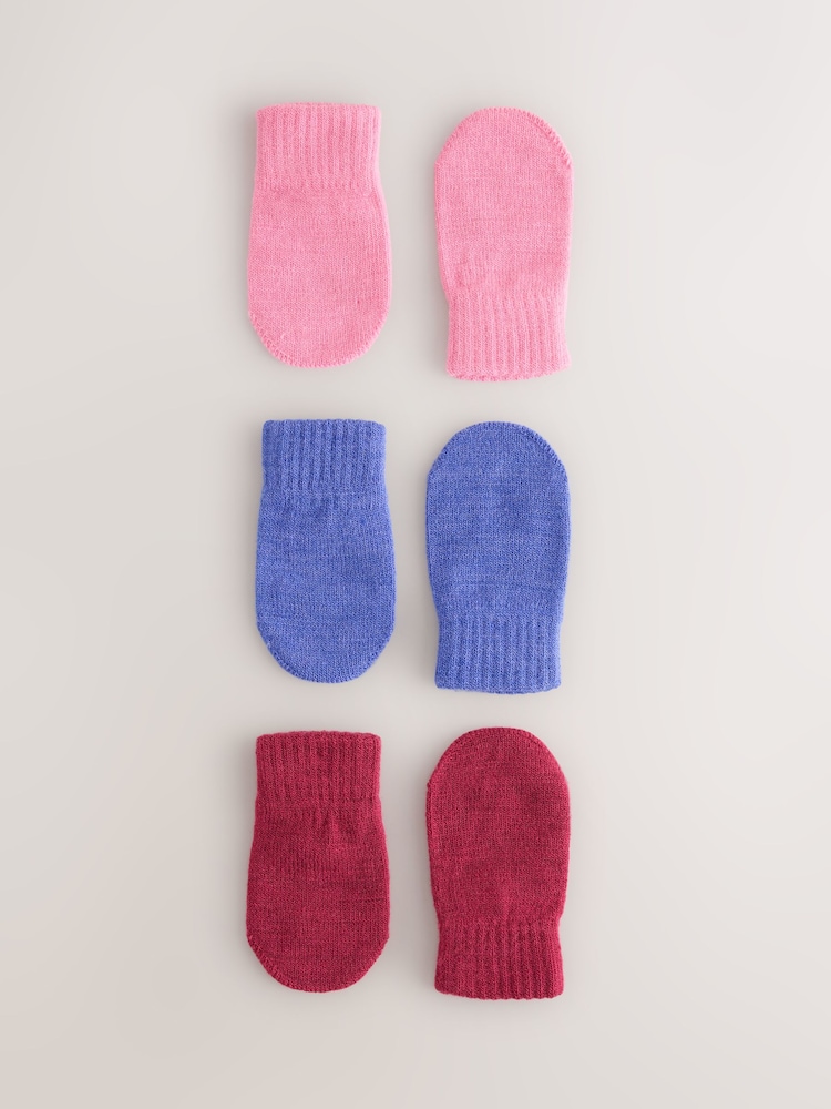 Purple/Pink/Berry - Komplet 3 rokavic Magic Mitts (3mesecev-6let) - Slika 1 iz 3 Purple/Pink/Berry - Komplet 3 rokavic Magic Mitts (3mesecev-6let) - Slika 1 iz 3