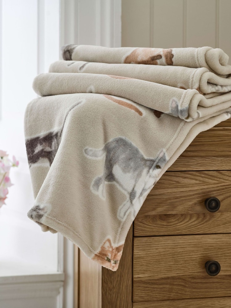 Deyongs Clowder Cosy Touch Comfort Throw - Image 1 of 6 Deyongs Clowder Cosy Touch Comfort Throw - Image 1 of 6