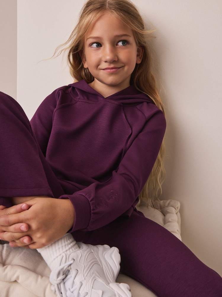 Berry Hoodie And Kick-Flare Set (3-16yrs) - Image 2 of 3 Berry Hoodie And Kick-Flare Set (3-16yrs) - Image 2 of 3