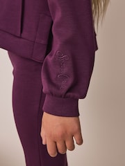 Berry Hoodie And Kick-Flare Set (3-16yrs) - Image 3 of 3