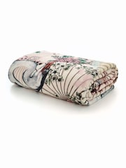 Deyongs Pink Sakura Soft Velvet Printed Cushion - Image 6 of 11
