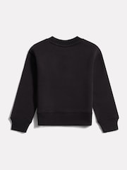 黑色 - New Balance BB Stacked Logo Crew Neck Sweat Top - 圖片 2/3