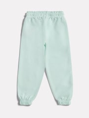 New Balance Green French Terry Small Logo Joggers - Image 2 of 3