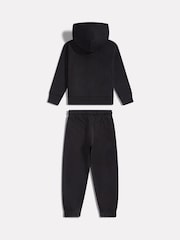 New Balance Black Linear Logo FT Zip Hoodie and Joggers Set - Image 2 of 3