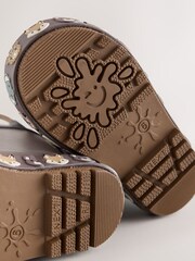 Brown Animals Warm Lined Handle Wellies - Image 5 of 5