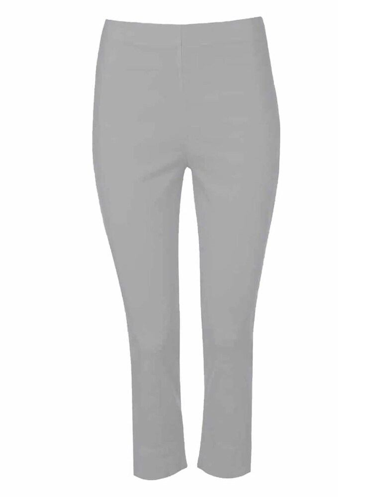 Gris claro - Pantalones capri elásticos de Roman - Imagen 5 de 5