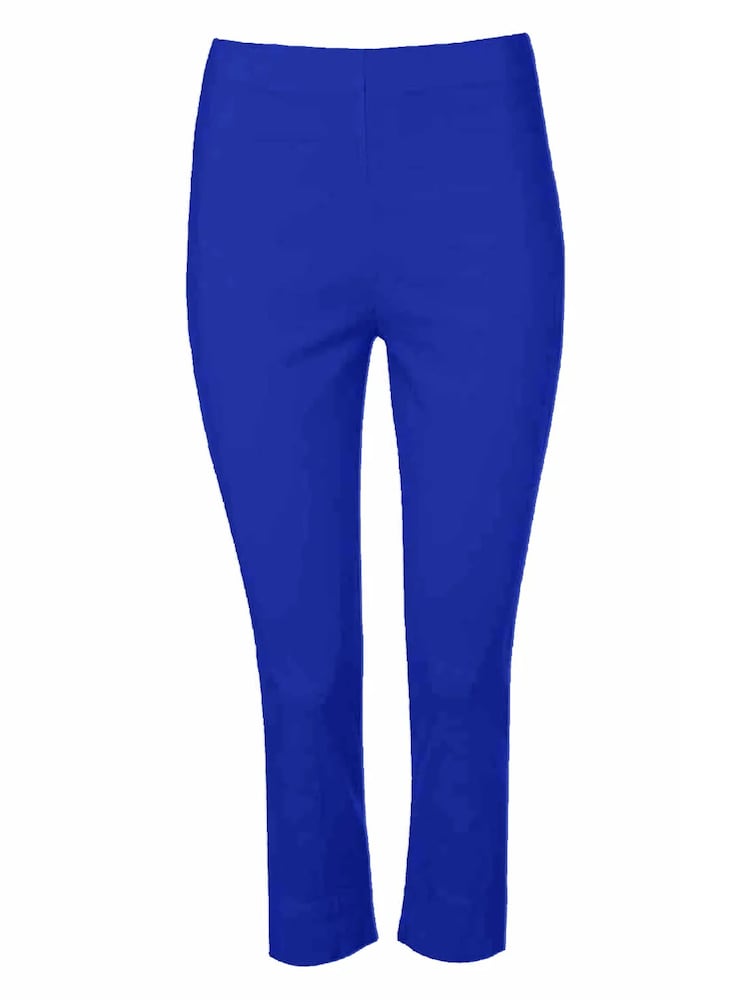 Azul - Pantalones capri elásticos de Roman - Imagen 5 de 5