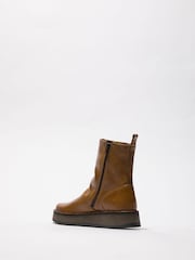Fly London Brown Reno Boots - Image 3 of 4