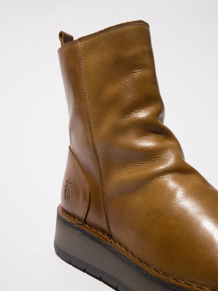 Fly London Brown Reno Boots - Image 4 of 4 Fly London Brown Reno Boots - Image 4 of 4