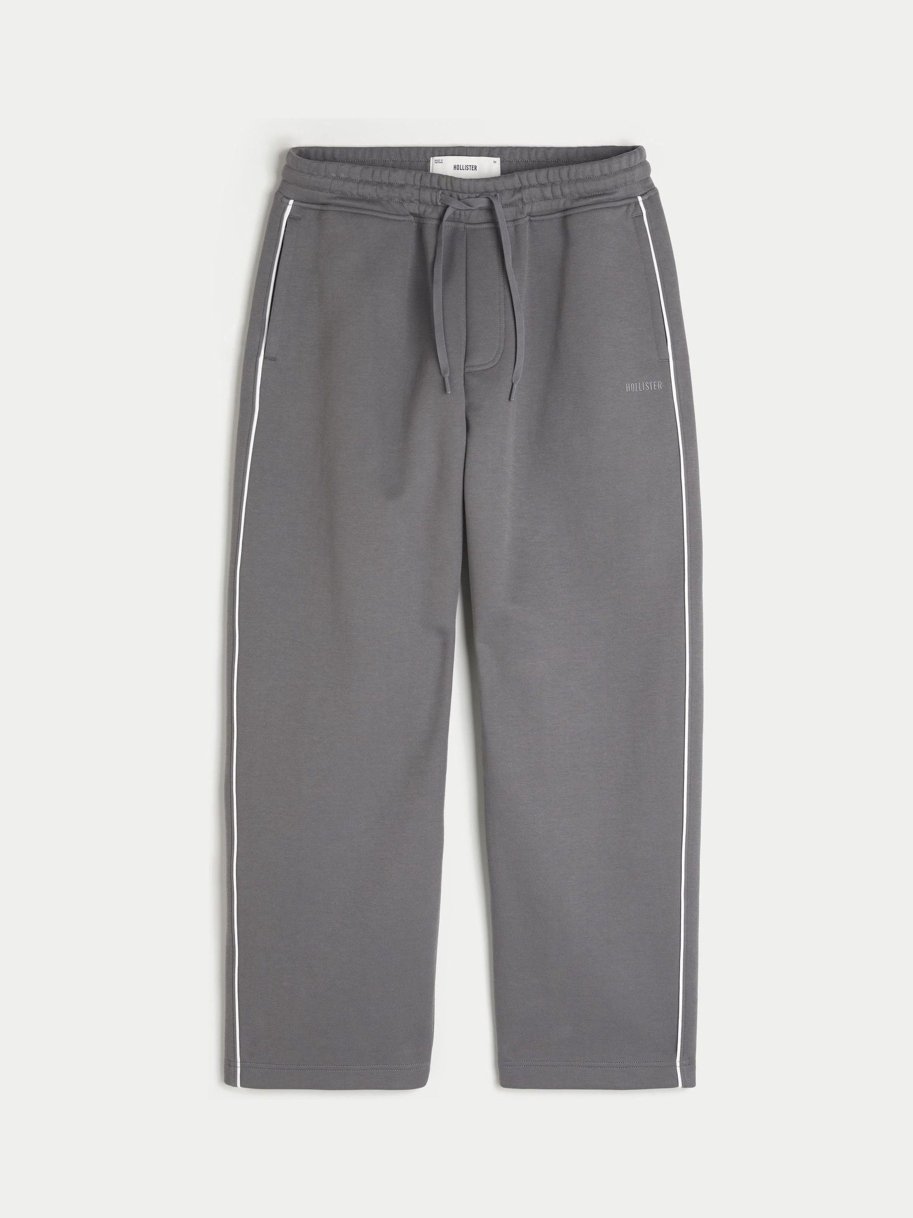 Buy Hollister Grey Baggy Cuffed Joggers from Next USA