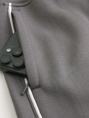 Hollister Grey Baggy Cuffed Joggers - Image 5 of 5