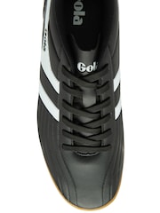 Gola Black Super Cobra TX Microfibre Lace-Up Football Trainers - Image 4 of 4