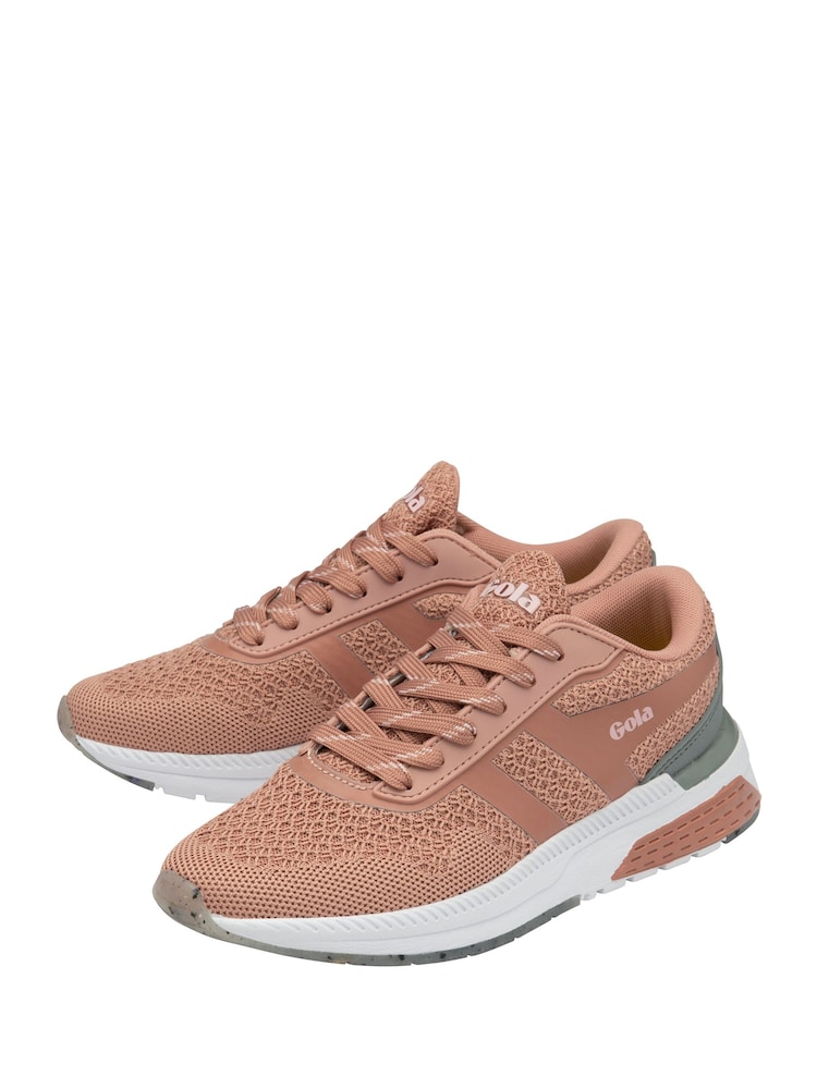 Gola Pink Atomics 2 Mesh Lace-Up Training Trainers - Image 2 of 4