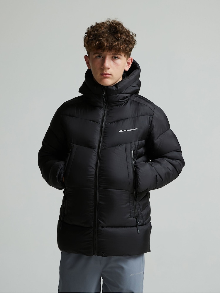 Monterrain Black Junior Blanc 2.0 Puffer Jacket - Image 1 of 6