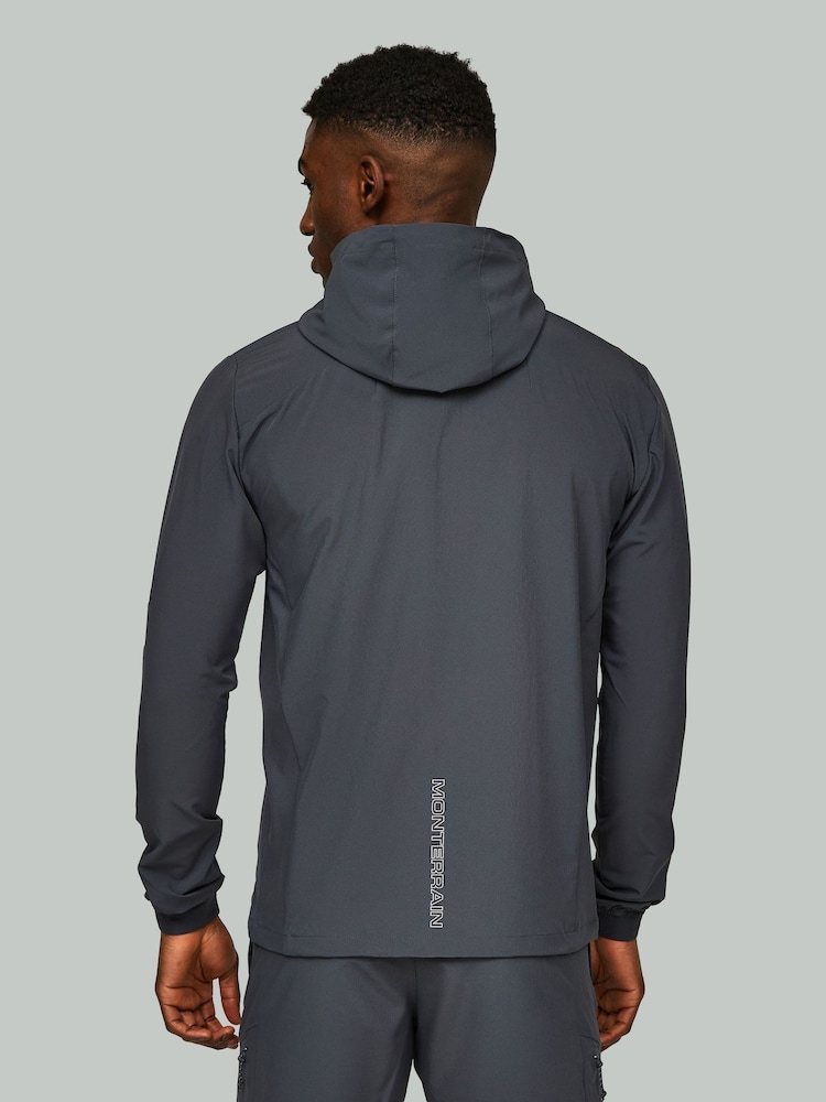 Monterrain Grey Ramble 3.0 Woven Hoodie - Image 2 of 6