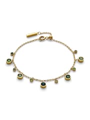 Olivia Burton Gold Tone IP Mini Droplet Bracelet - Image 2 of 5