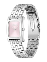 BOSS Silver Lucy Stainless Steel Tank Watch - Image 6 of 6