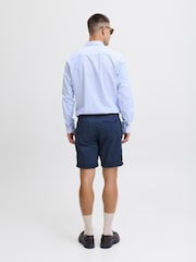 JACK & JONES Blue Regular Fit Chino Shorts - Image 2 of 5