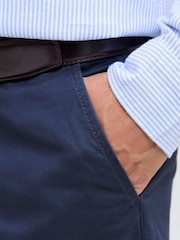 JACK & JONES Blue Regular Fit Chino Shorts - Image 4 of 5